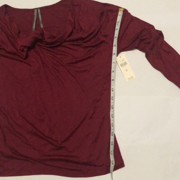 ❤️ XS ❤️ NWT Anthro Top Cowl Neck Long Sleeve - Picture 10 of 10